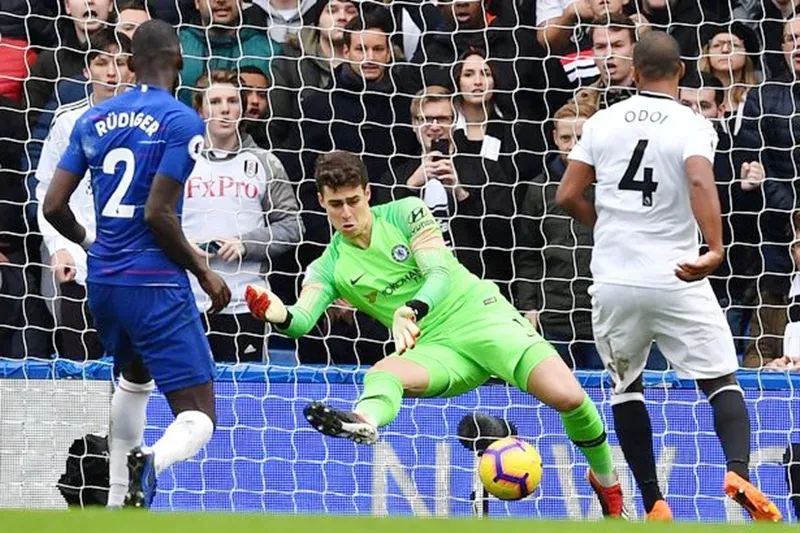 Kepa Arrizabalaga đã có màn trở lại khá tốt. Ảnh: Getty Images 