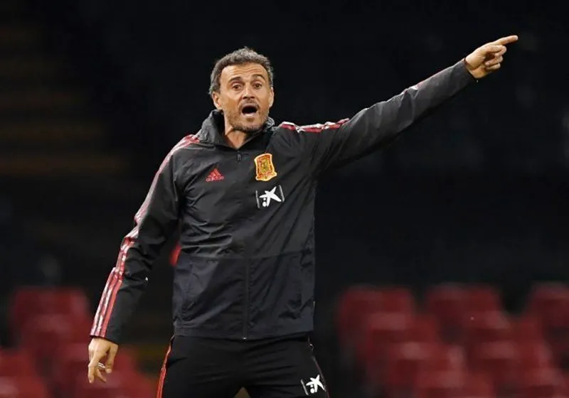 Luis Enrique bất ngờ từ chức HLV tuyển Tây Ban Nha. Ảnh: Getty Images