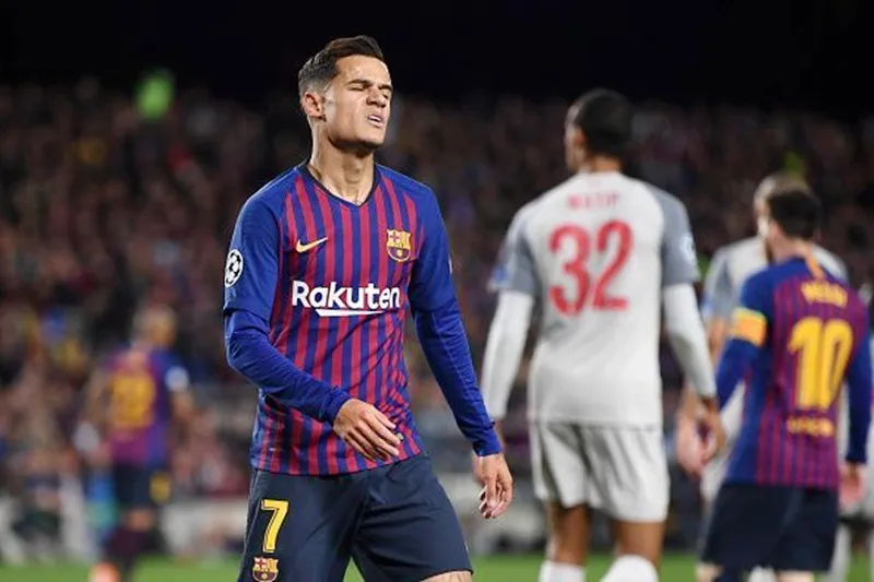 Philippe Coutinho đã gây thất vọng lớn trong màu áo Barcelona. Ảnh: Getty Images 