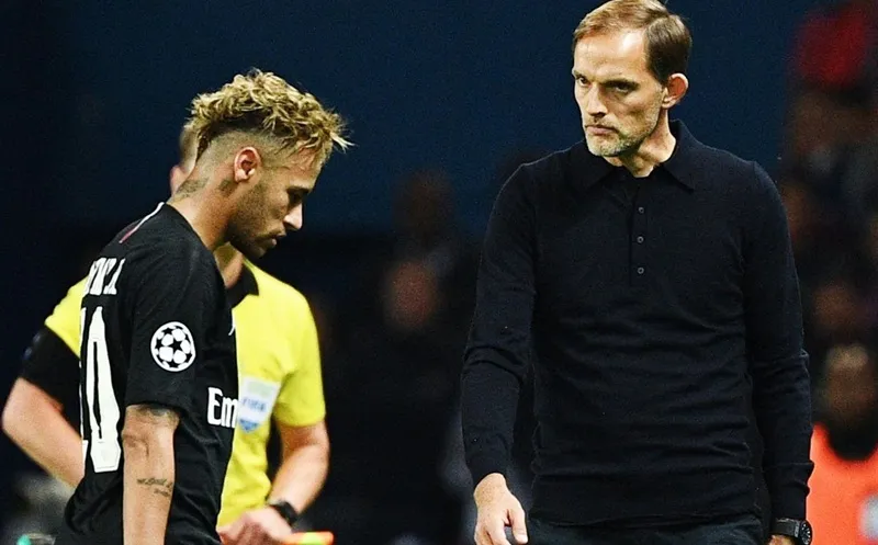 HLV Thomas Tuchel biết Neymar muốn ra đi từ lâu. Ảnh: Getty Images