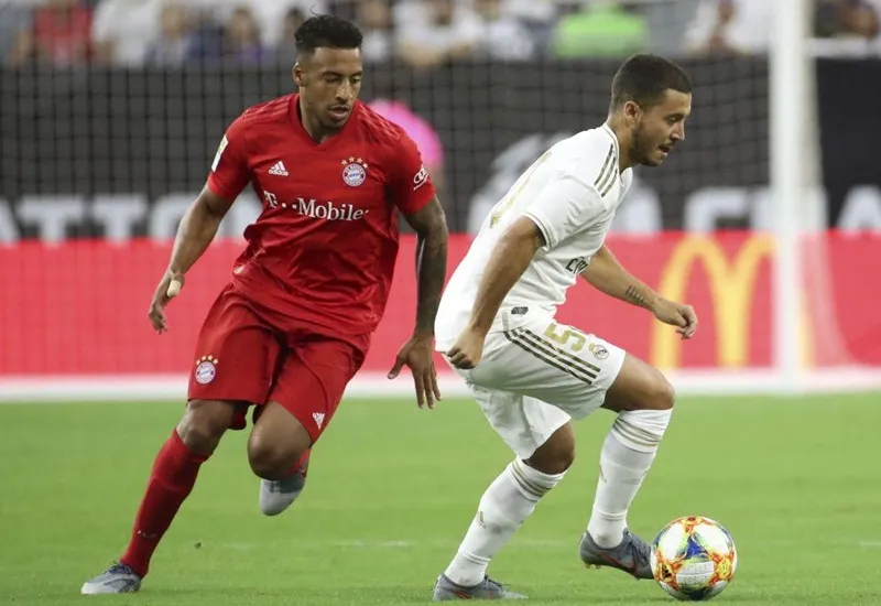 Eden Hazard có màn ra mắt không nhiều ấn tượng cùng Real Madrid. Ảnh: Getty Images