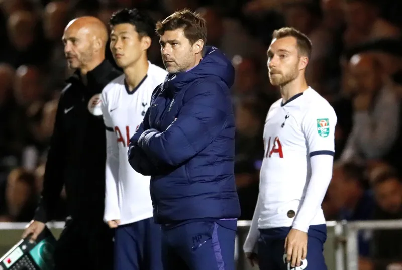 HLV Mauricio Pochettino đau đầu giải quyết bất ổn ở Tottenham. Ảnh: Getty Images