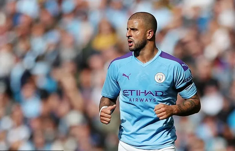 Kyle Walker tiếp tục là hậu vệ phải không thể thay thế trong mùa thứ 3 tại Man.City. Ảnh: Getty Images