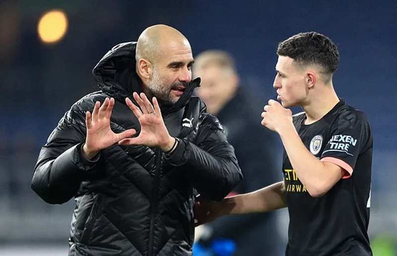 HLV Pep Guardiola đã thấy lại năng lực gây sức ép của đội. Ảnh: Getty Images