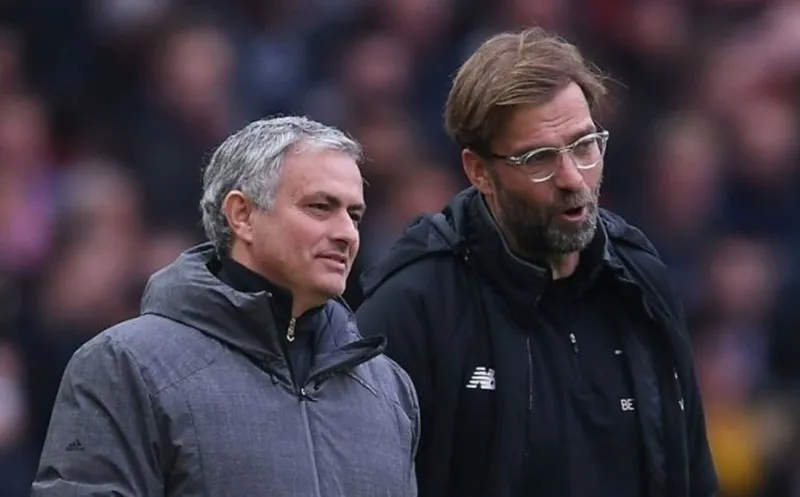 Jurgen Klopp chắc chắn là thách thức lớn đối với tham vọng tranh đoạt vinh quang của Jose Mourinho. Ảnh: Getty Images