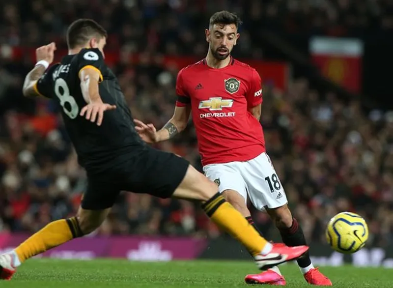 Bruno Fernandes ra mắt nhưng vẫn chưa thể mang chiến thắng về cho Quỷ đỏ. Ảnh: Getty Images