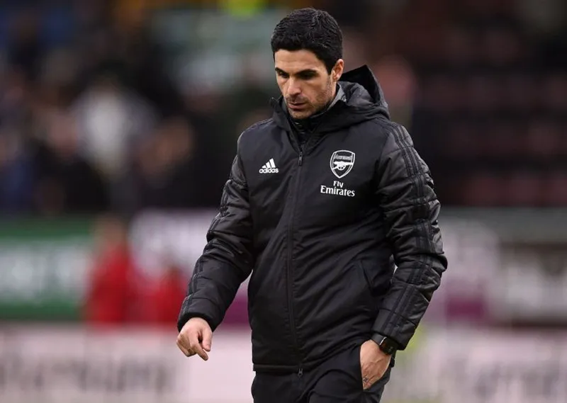 HLV Mikel Arteta cho biết tình hình sức khỏe vẫn ổn định. Ảnh: Getty Images 