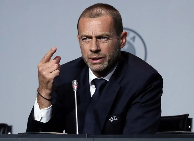 Aleksander Ceferin thừa nhận không chắc mùa giải này có thể kết thúc. Ảnh: Getty Images 