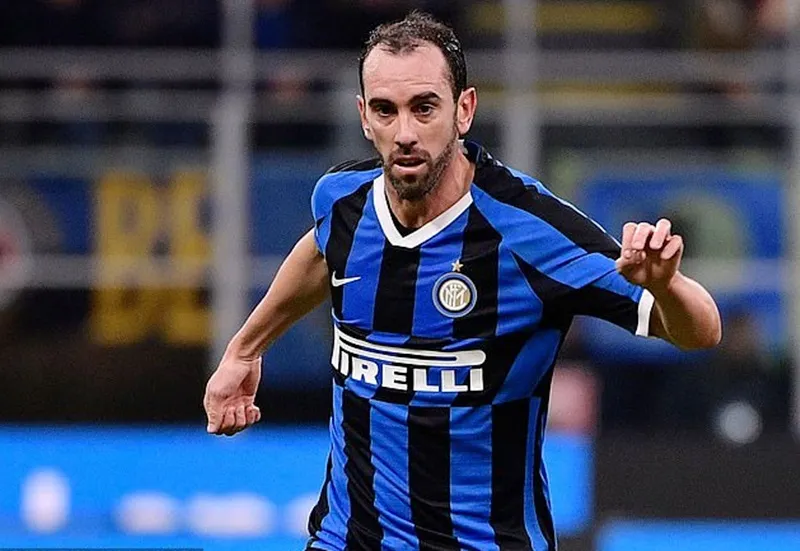 Trung vệ Diego Godin của Inter Milan. Ảnh: Getty Images 
