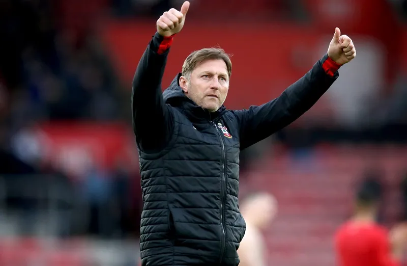 HLV Ralph Hasenhuttl ký một hợp đồng mới 4 năm tại Southampton. Ảnh: Getty Images