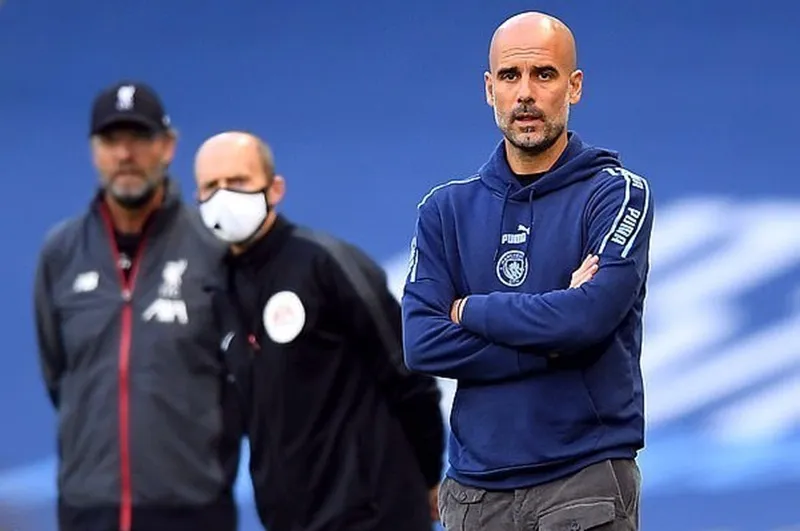 HLV Pep Guardiola tự tin Man.City có thể lật ngược lệnh cấm Champions League. Ảnh: Getty Images