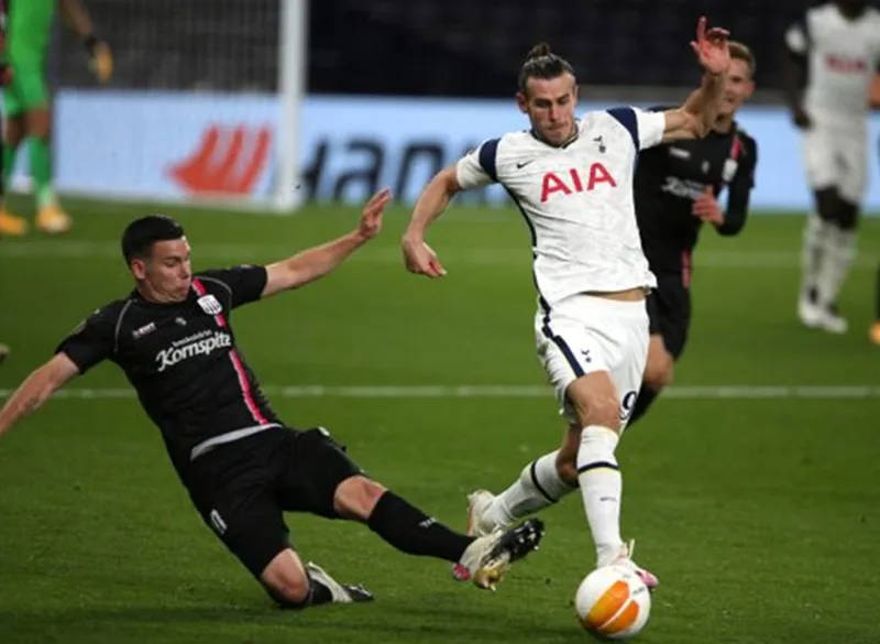 Gareth Bale tự tin hơn sau khi được đá chính và giúp Tottenham thắng lớn. Ảnh: Getty Images