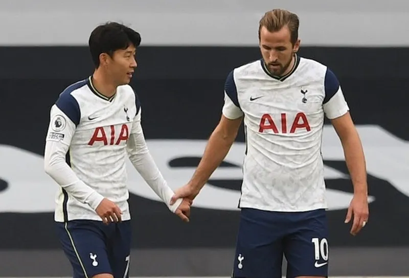 Harry Kane tiếp tục cùng Son Heung-min tạo nên cặp “song sát” đáng sợ nhất mùa này. Ảnh: Getty Images