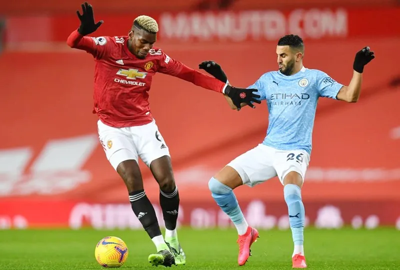 Paul Pogba trong trận hòa 0-0 với Man.City vào thứ bảy. Ảnh: Getty Images 