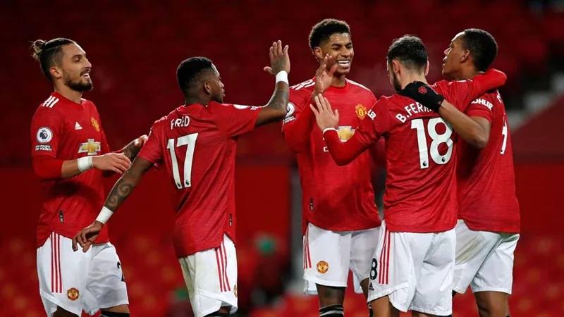 Man.United lên vị trí thứ 3 khi bước vào Giáng sinh. Ảnh: Getty Images 