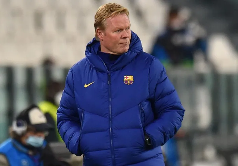 HLV Ronald Koeman đã có vài tháng đầu cùng Barcelona không hề dễ dàng. 