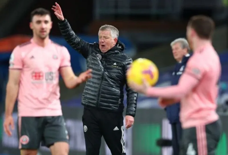 HLV Chris Wilder thừa nhận chỉ phép màu mới giúp Sheffield United trụ hạng. Ảnh: Getty Images 