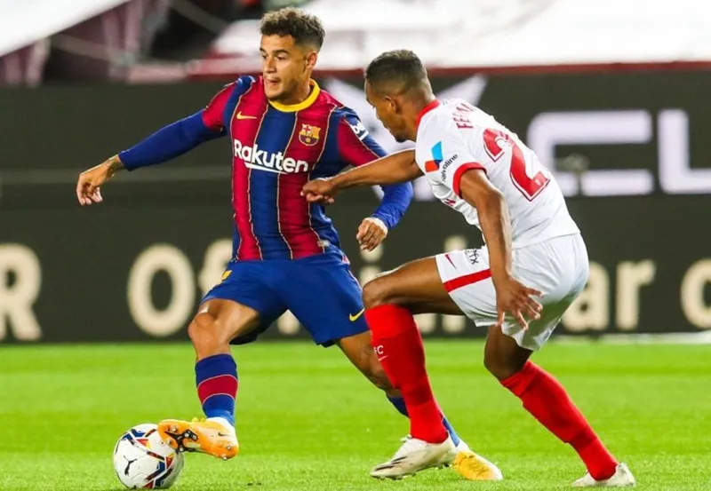 Philippe Coutinho vắng mặt khiến Barca càng khó về nhân sự.