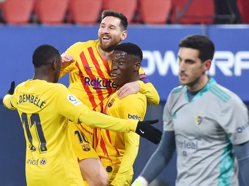 Sao trẻ Barca nguyện mang bàn thắng đầu tiên “xuống mồ” ảnh 1