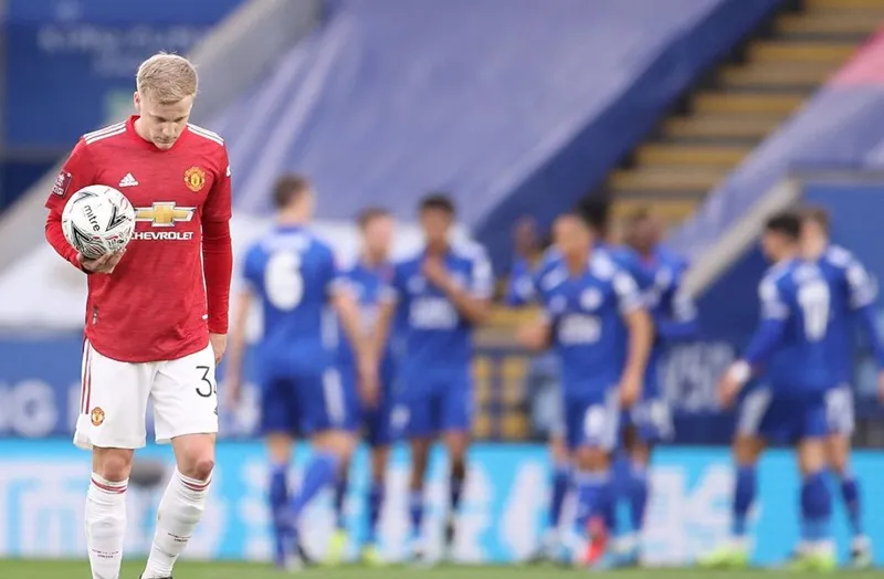 Leicester loại Man.United khỏi FA Cup ảnh 1