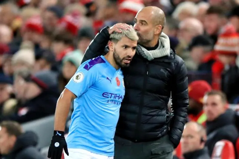 Nếu không chấn thương, Sergio Aguero luôn là sự lựa chọn số 1 của HLV Pep Guardiola. Ảnh: Getty Images 