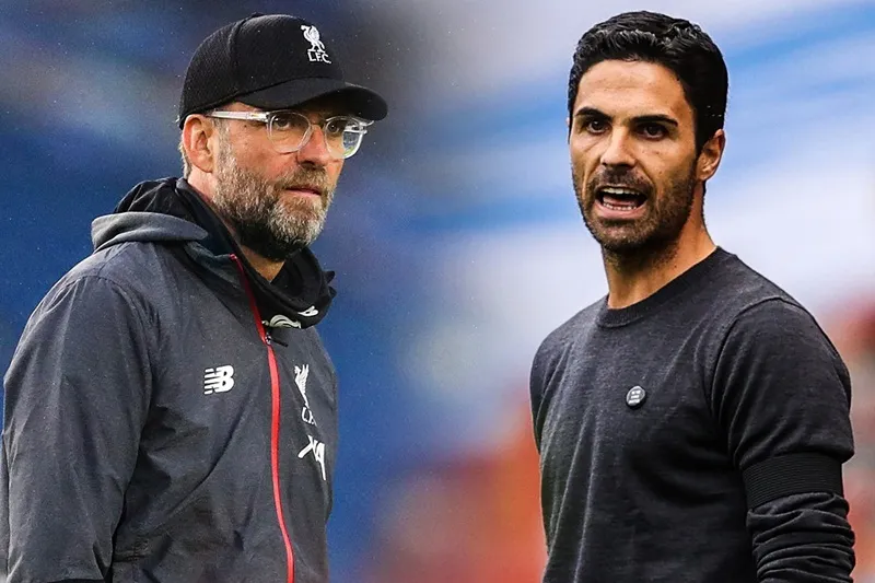 HLV Mikel Arteta vẫn đánh giá rất cao đoàn quân của HLV Jurgen Klopp. 