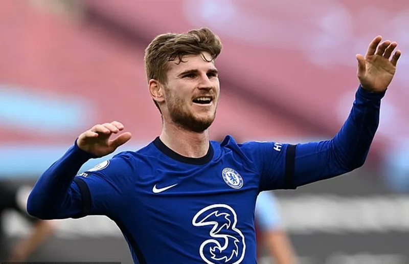 Timo Werner tìm lại cảm giác ghi bàn kịp lúc là tin tốt với Chelsea. Ảnh: Getty Images