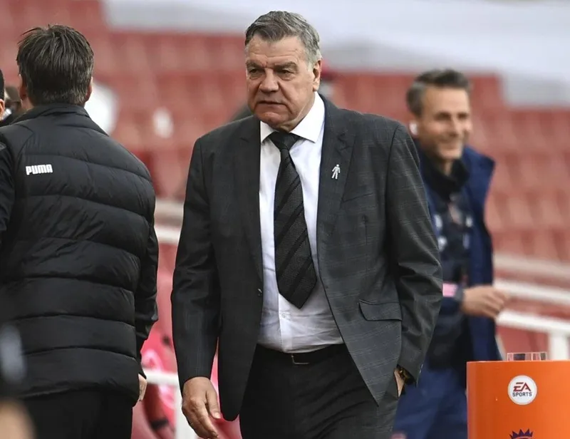 HLV Sam Allardyce lần đầu trong sự nghiệp phải rớt hạng. Ảnh: Getty Images