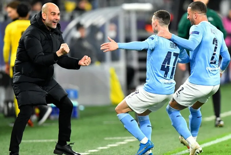 HLV Pep Guardiola dường như đang được tiếp thêm niềm tin từ thành công mùa này. Ảnh: Getty Images