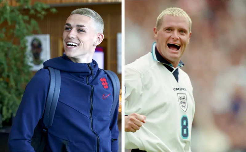 Hình ảnh đang gợi lên sự so sánh mà Paul Gascoigne không hài lòng.