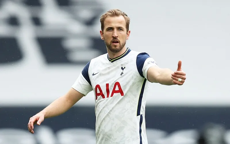 Harry Kane giờ chỉ còn chờ Man.City thể hiện quyết tâm chi tiêu. Ảnh: Getty Images