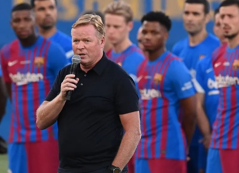 HLV Ronald Koeman vẫn đầy tự tin khi nói về tương lai không Lionel Messi.