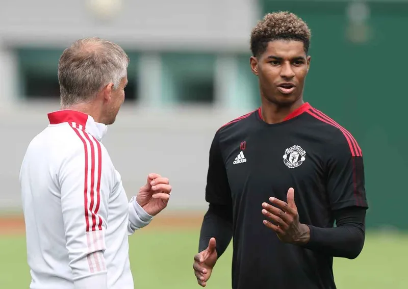 Marcus Rashford đã bình phục và sẵn sàng cho trận đầu tiên. Ảnh: Getty Images