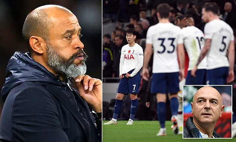 Tương lai HLV Nuno Espirito Santo đang bị phán xét.