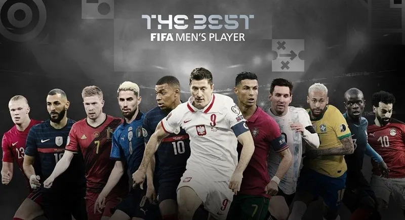 Chân dung 11 đề cử cầu thủ nam xuất sắc nhất.