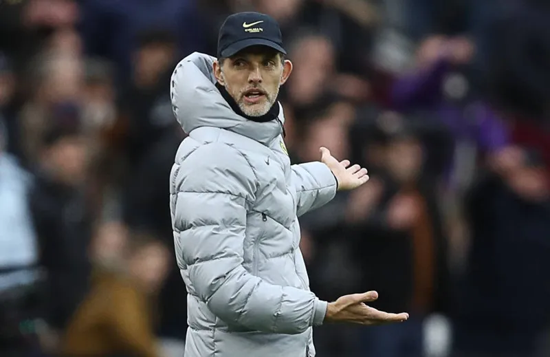 HLV Thomas Tuchel thất vọng khi chứng kiến quá nhiều sai lầm cá nhân. Ảnh: Getty Images