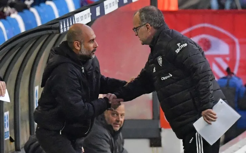 HLV Pep Guardiola mong chờ gặp lại HLV mà ông luôn dành sự tôn trọng đặc biệt Marcelo Bielsa.