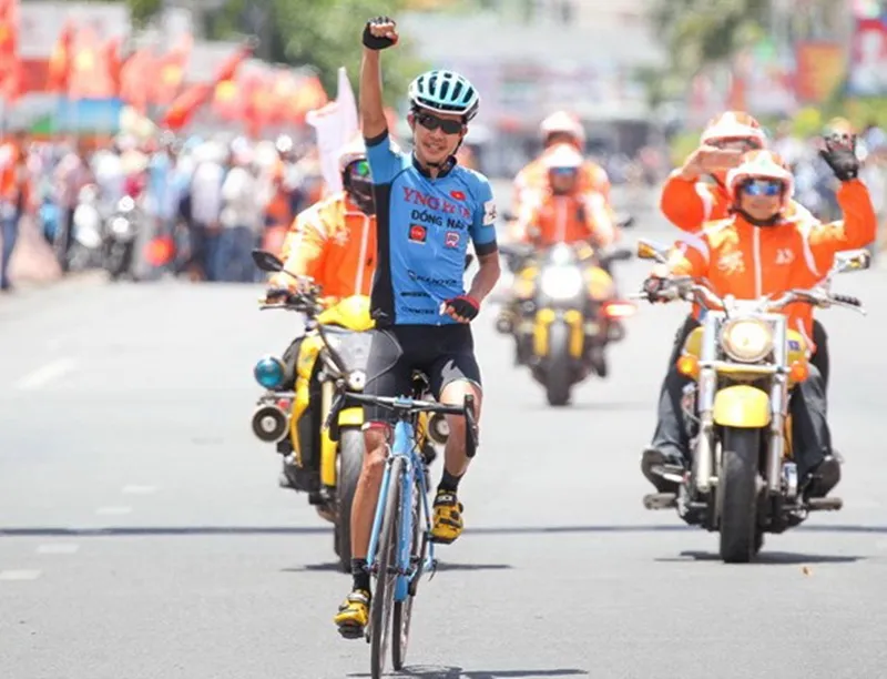 Cua-rơ Nguyễn Hoàng Sang. Ảnh: PHƯƠNG NAM