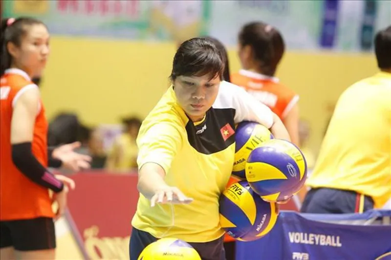 Trợ lý đội tuyển nữ Lê Thị Hiền đang thực hiện cách ly để đảm bảo sức khỏe. Ảnh: QUỐC HƯNG