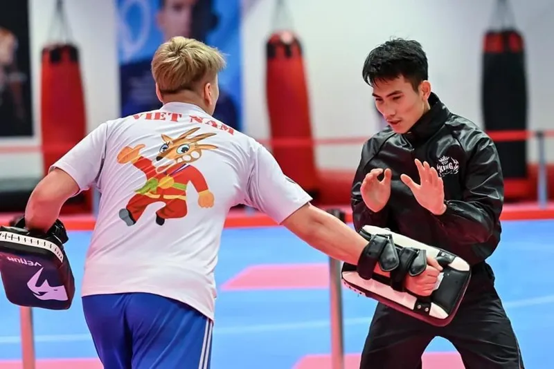 VĐV pencak silat Việt Nam giành 9 HCV tại giải. Ảnh: S.TIMES