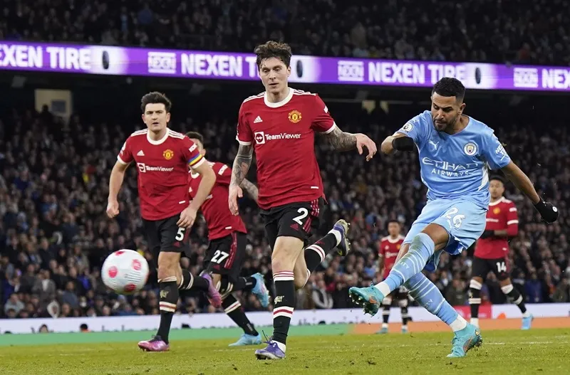 Cú đúp của De Bruyne, Mahrez giúp Man.City thống trị derby Manchester ảnh 1