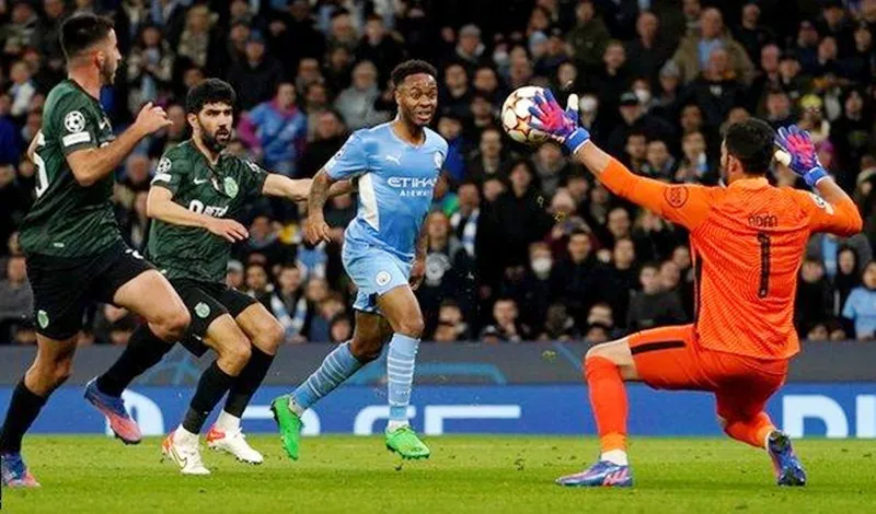 Man.City hòa Sporting Lisbon 0-0 trên sân nhà nhưng vẫn đi tiếp vào tứ kết.