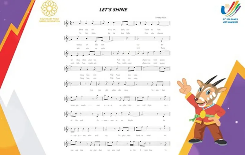 MV của bài ca chính thức SEA Games 31 đã được Ban tổ chức SEA Games 31 ra mắt. Ảnh: HUY TUẤN