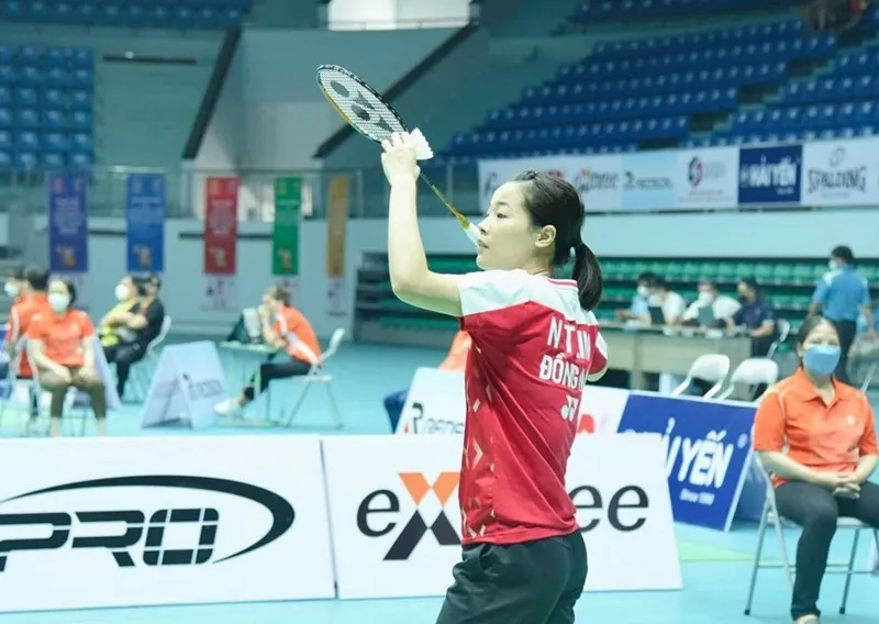 VĐV Thùy Linh sẽ thi đấu giải vô địch châu Á 2022. Ảnh: Zoominton