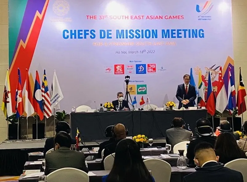 Các đoàn thể thao sẽ chốt lần cuối tại Hội nghị khẳng định SEA Games 31. Ảnh: MINH CHIẾN