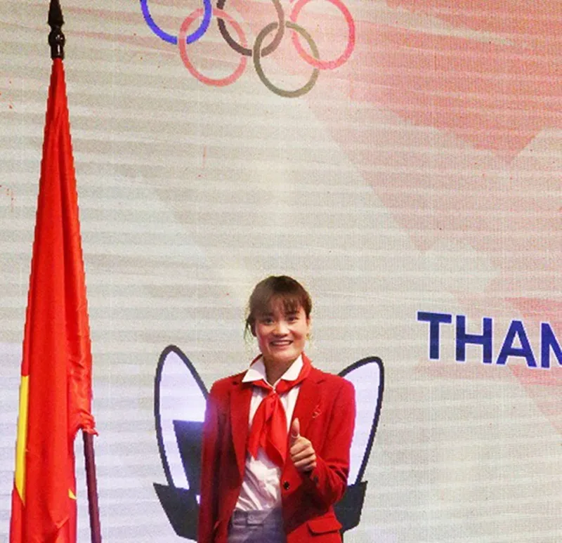 Quách Thị Lan dự kiến sẽ châm ngọn đuốc SEA Games 31 vào tối khai mạc 12-5. Ảnh: X.HOÀNG