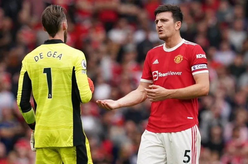David de Gea dù rất xuất sắc vẫn không thể sữa chữa hết sự kém cỏi của Harry Maguire. 