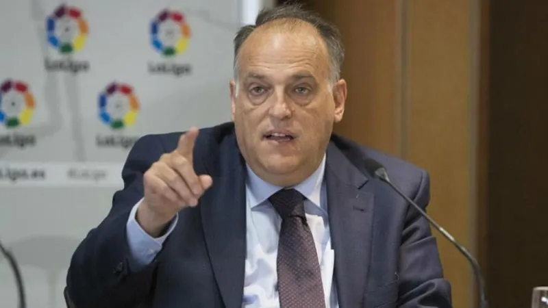 Chủ tịch La Liga, Javier Tebas tiếp tục phàn nàn về các giải đấu khác.