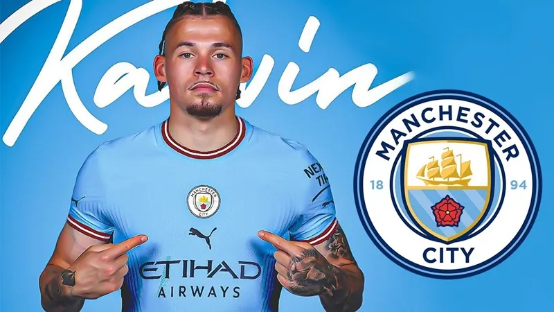 Kalvin Phillips tiếp tục củng cố thêm mùa hè thành công của Man.City.