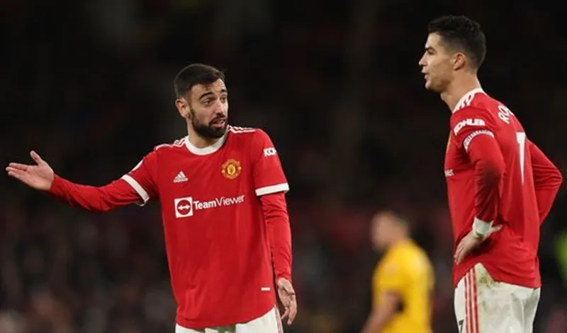 Bruno Fernandes không chắc chắc về tương lai của Cristiano Ronaldo. 